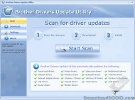 Brother Drivers Update Utility screenshot